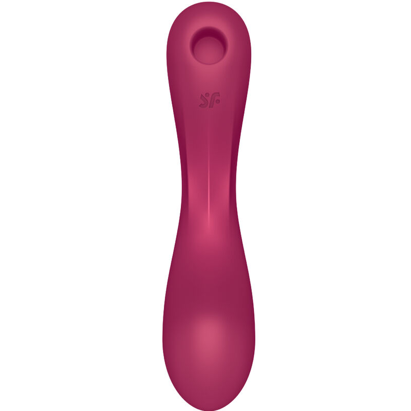 SATISFYER - CURVE TRINITY 1 AIR PULSE VIBRATION GRIS - immagine 4