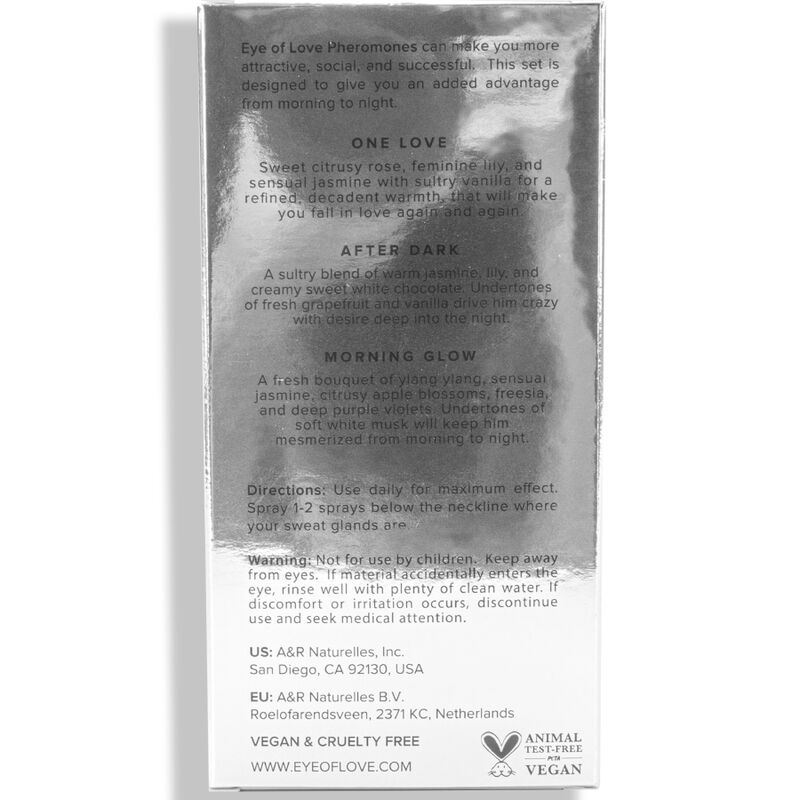 EYE OF LOVE - EOL PHR PARFUM 10 ML SET/3 - MORNING GLOW, ONE LOVE, AFTER DARK - immagine 3