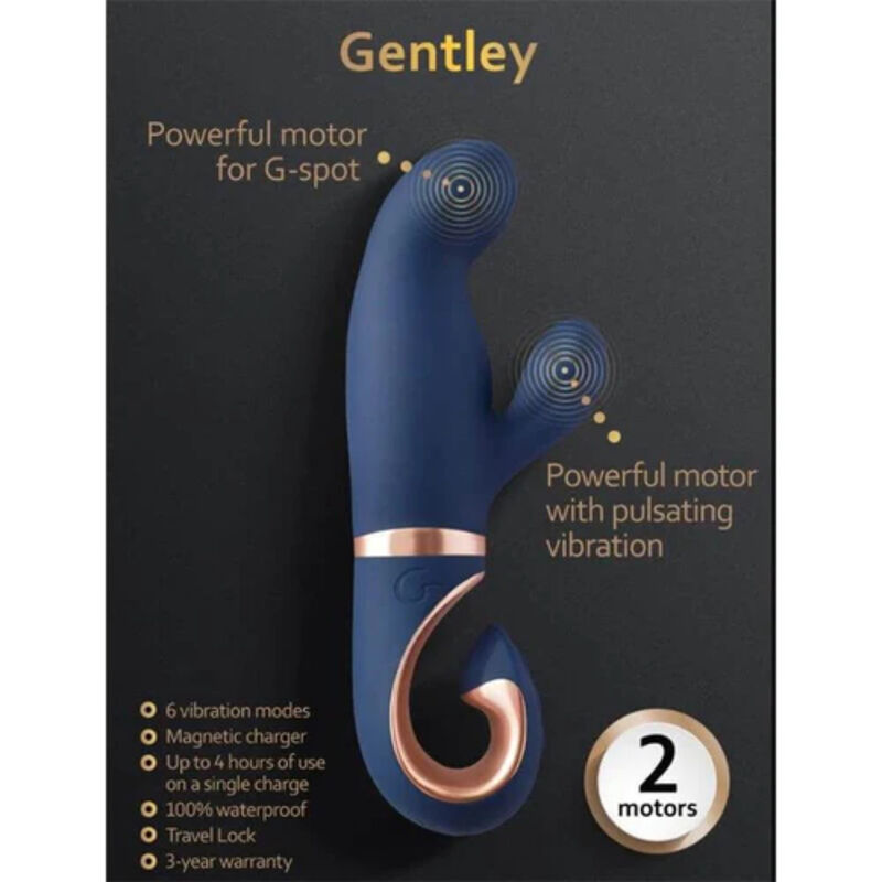 G-VIBE - DELICATAMENTE G-SPOT VIBE BLU CARAIBI - immagine 2