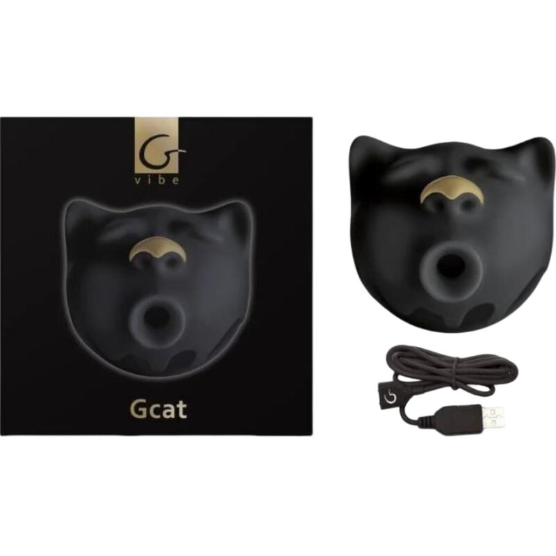 G-VIBE - GCAT MYSTIC CLITORIAL SUCKER NERO - immagine 4