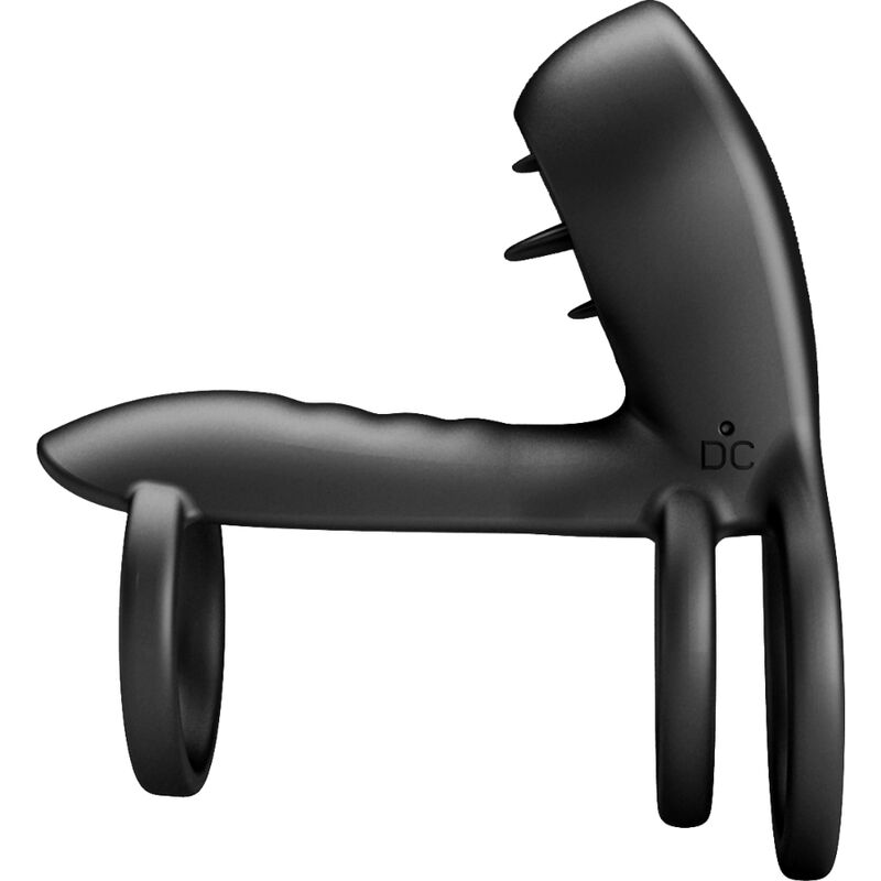 PRETTY LOVE - GUAINA PER PENE JAMMY 12 VIBRAZIONI CON LINGUA IN SILICONE RICARICABILE - immagine 4