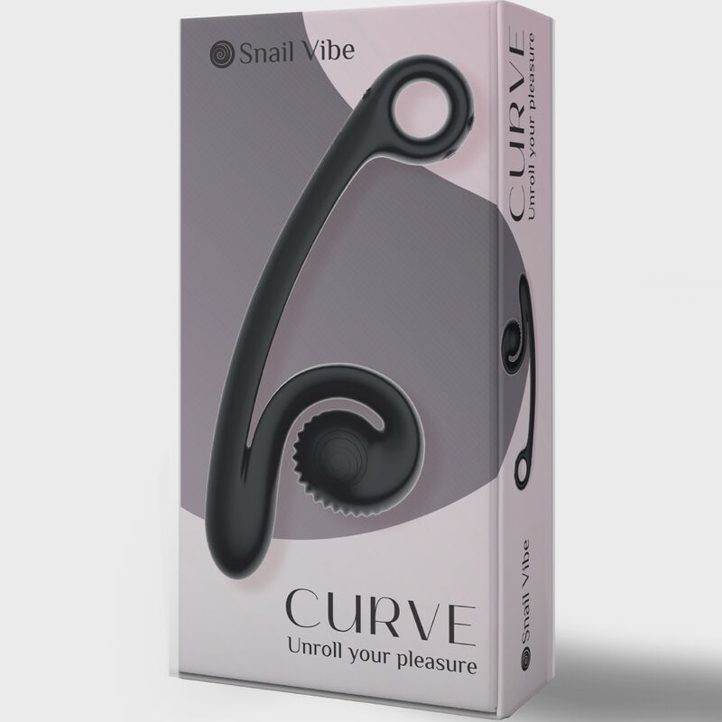 SNAIL VIBE - VIBRATORE CURVA NERO - immagine 4