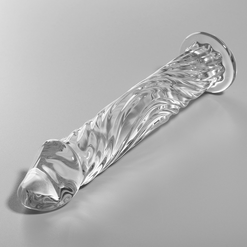 NEBULA SERIES BY IBIZA - MODELO 12 DILDO CRISTAL TRANSPARENTE 17 CM -O- 3.5 CM - immagine 2