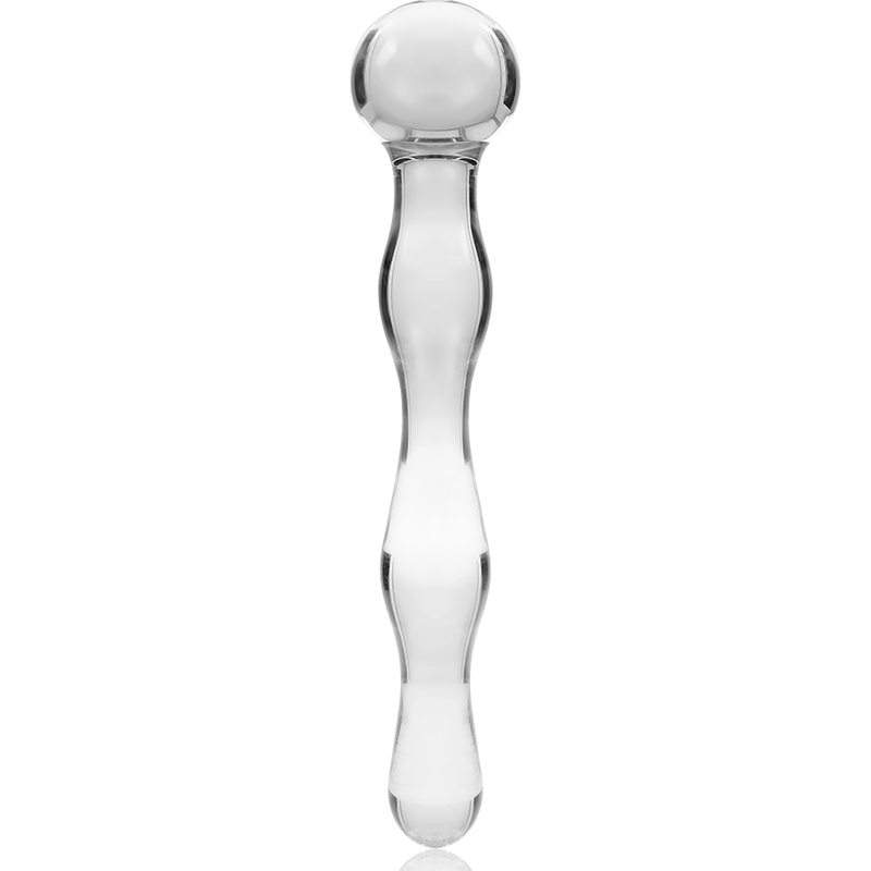 NEBULA SERIES BY IBIZA - MODELO 13 DILDO CRISTAL TRANSPARENTE 18 CM -O- 3.5 CM - immagine 5