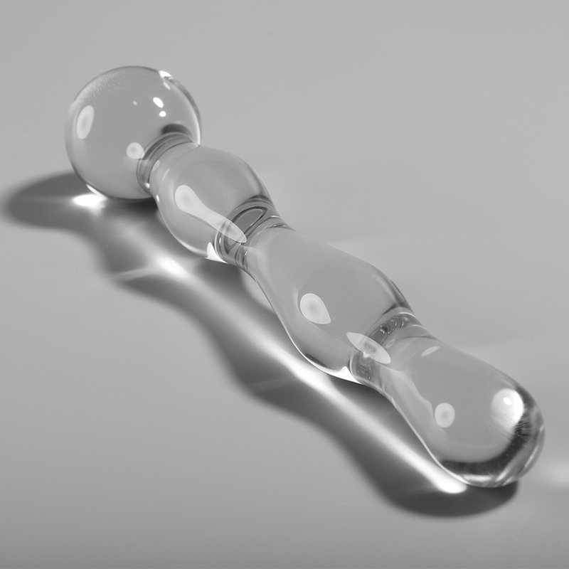 NEBULA SERIES BY IBIZA - MODELO 13 DILDO CRISTAL TRANSPARENTE 18 CM -O- 3.5 CM - immagine 2