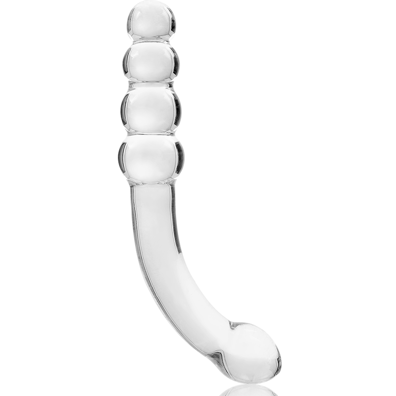 NEBULA SERIES BY IBIZA - MODELO 14 DILDO CRISTAL TRANSPARENTE 18.5 CM -O- 3 CM - immagine 5