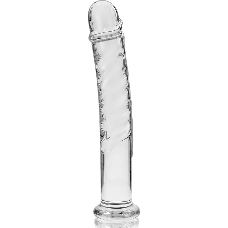 NEBULA SERIES BY IBIZA - MODELO 16 DILDO CRISTAL TRANSPARENTE 18.5 CM -O- 3 CM - immagine 5