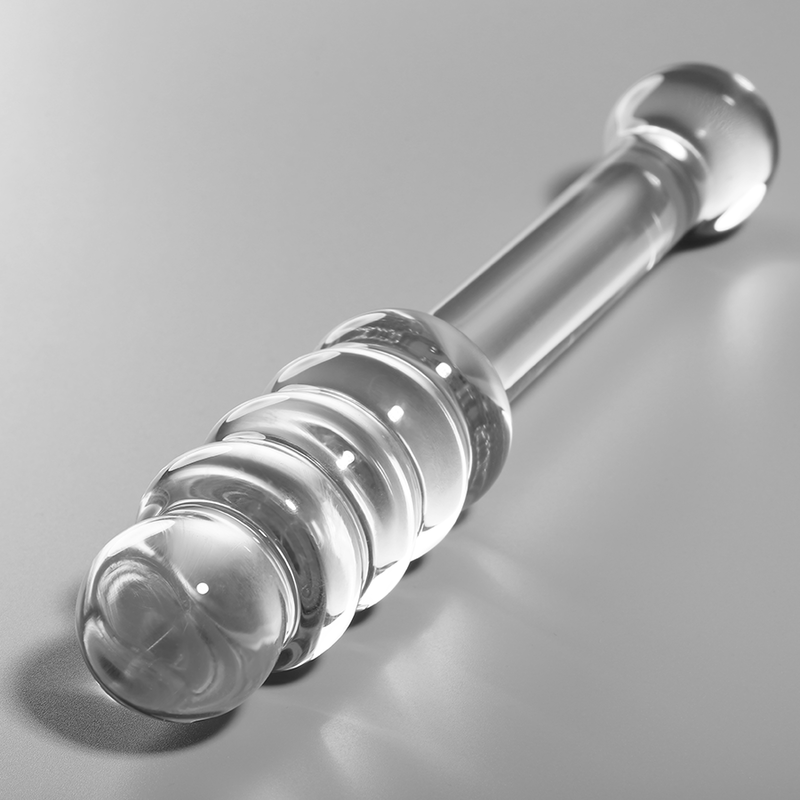 NEBULA SERIES BY IBIZA - MODELO 20 DILDO CRISTAL TRANSPARENTE 20.5 CM -O- 3 CM - immagine 2