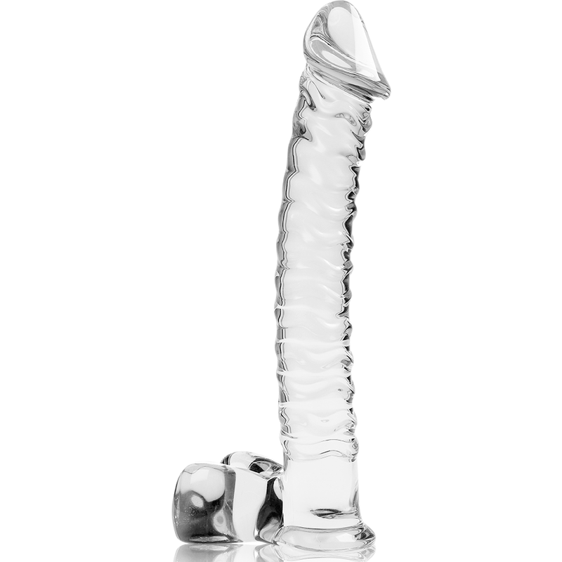NEBULA SERIES BY IBIZA - MODELO 23 DILDO CRISTAL TRANSPARENTE 21.5 CM -O- 4 CM - immagine 5