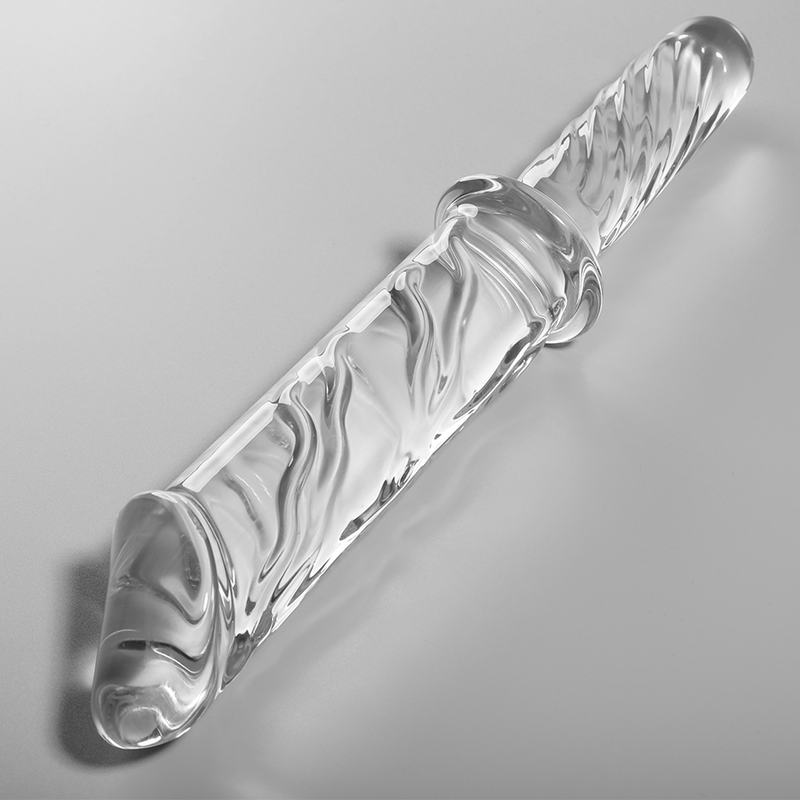 NEBULA SERIES BY IBIZA - MODELO 24 DILDO CRISTAL TRANSPARENTE 28.5 CM -O- 5 CM - immagine 2