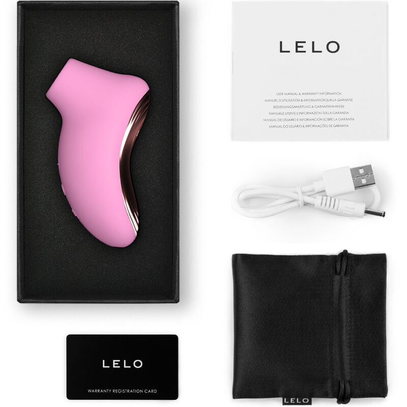 LELO - SONA 2 MASSAGGIATORE SONIC PER CLITORIDE DA VIAGGIO ROSA - immagine 4