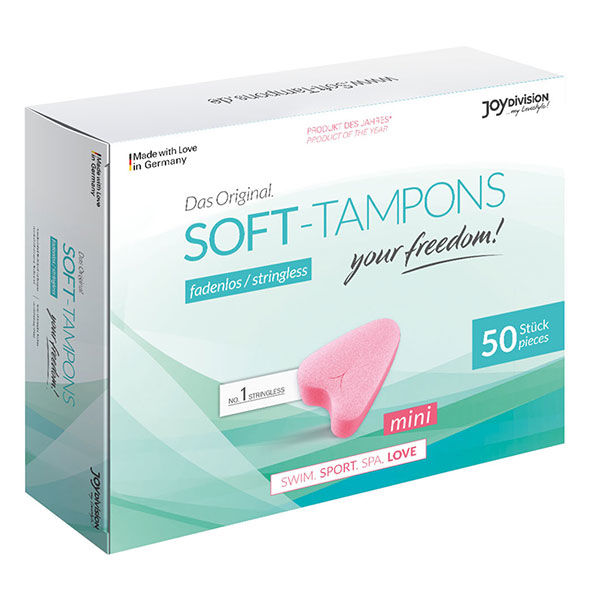 JOYDIVISION SOFT-TAMPONS - TAMPONI MORBIDI ORIGINALI MINI X 50 UNITÀ - immagine 2