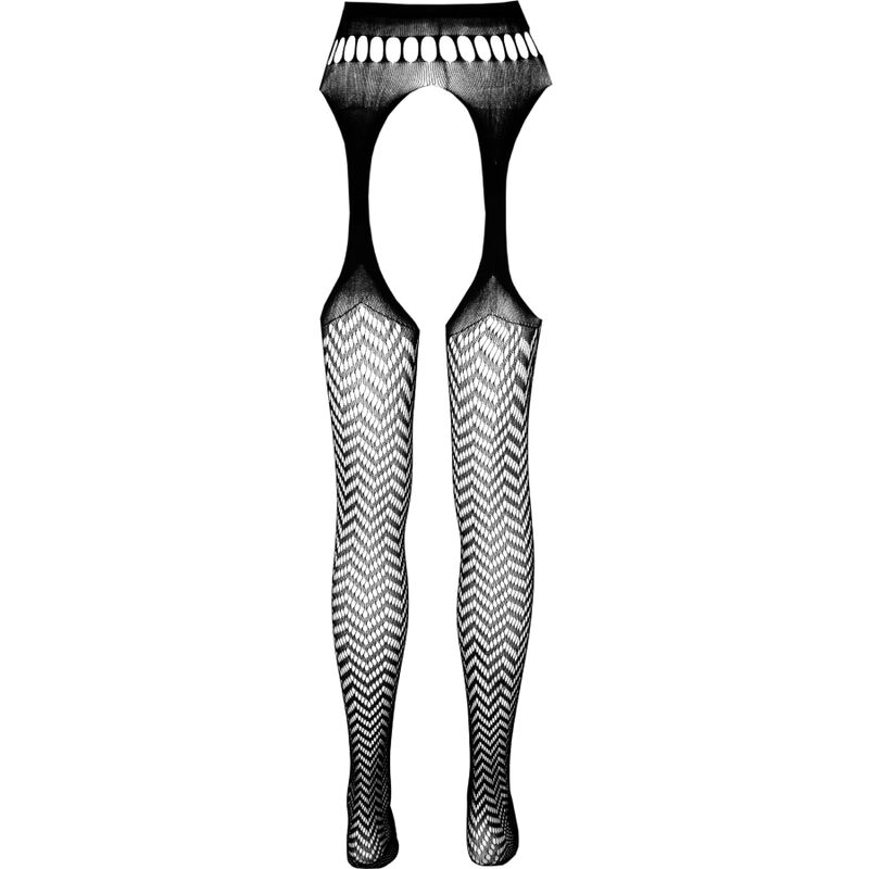 PASSION - ECO COLLECTION BODYSTOCKING ECO S002 NEGRO - immagine 4