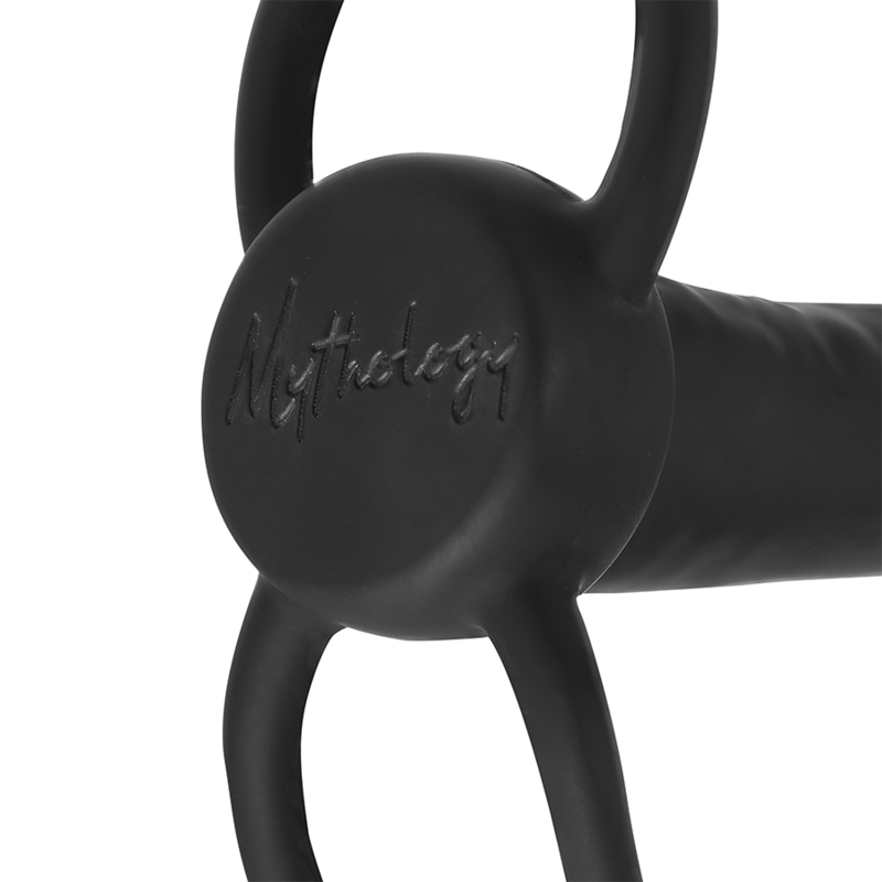 MYTHOLOGY - DILDO ANALE COBI ONYX CON ANELLO PER CAZZO E TESTICOLI 13 CM IN SILICONE - immagine 5