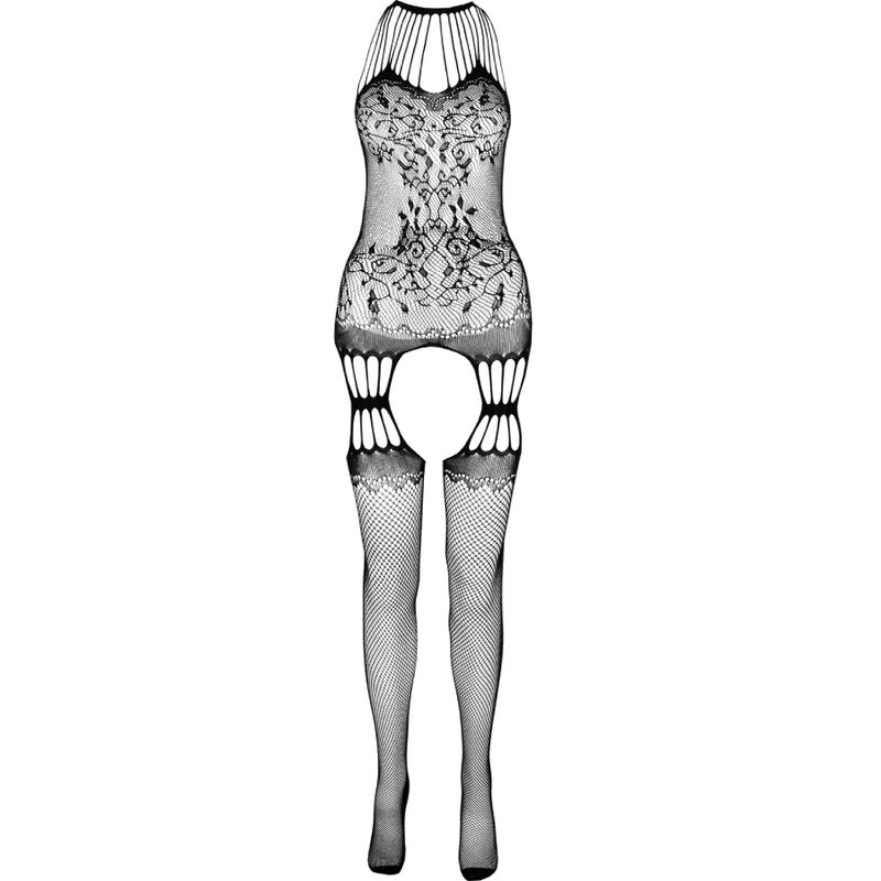 PASSION - BS095 BODYSTOCKING ROJO TALLA UNICA - immagine 5