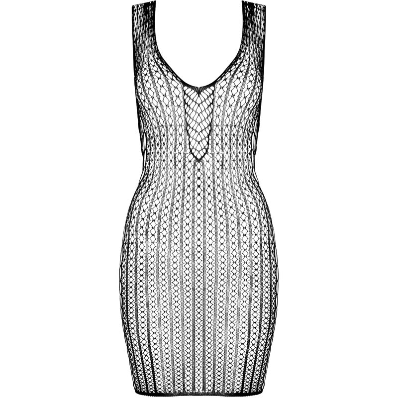 PASSION - BS097 BODYSTOCKING NEGRO TALLA UNICA - immagine 5