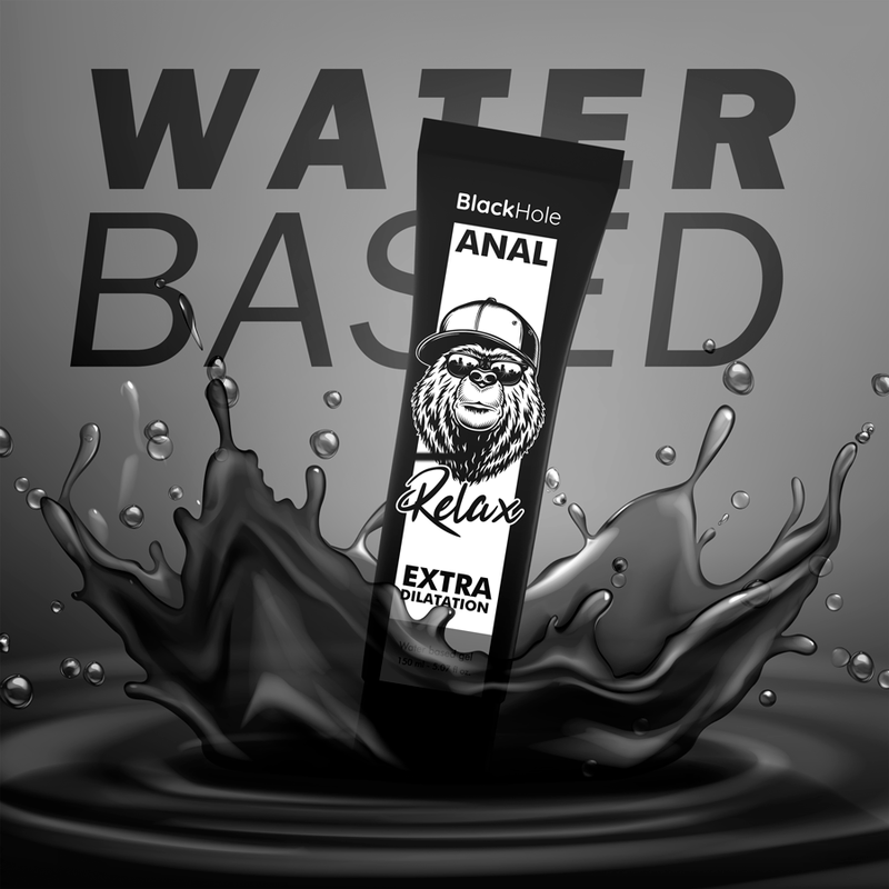 BLACK HOLE - GEL A BASE DACQUA DILATAZIONE ANALE 150 ML - immagine 4