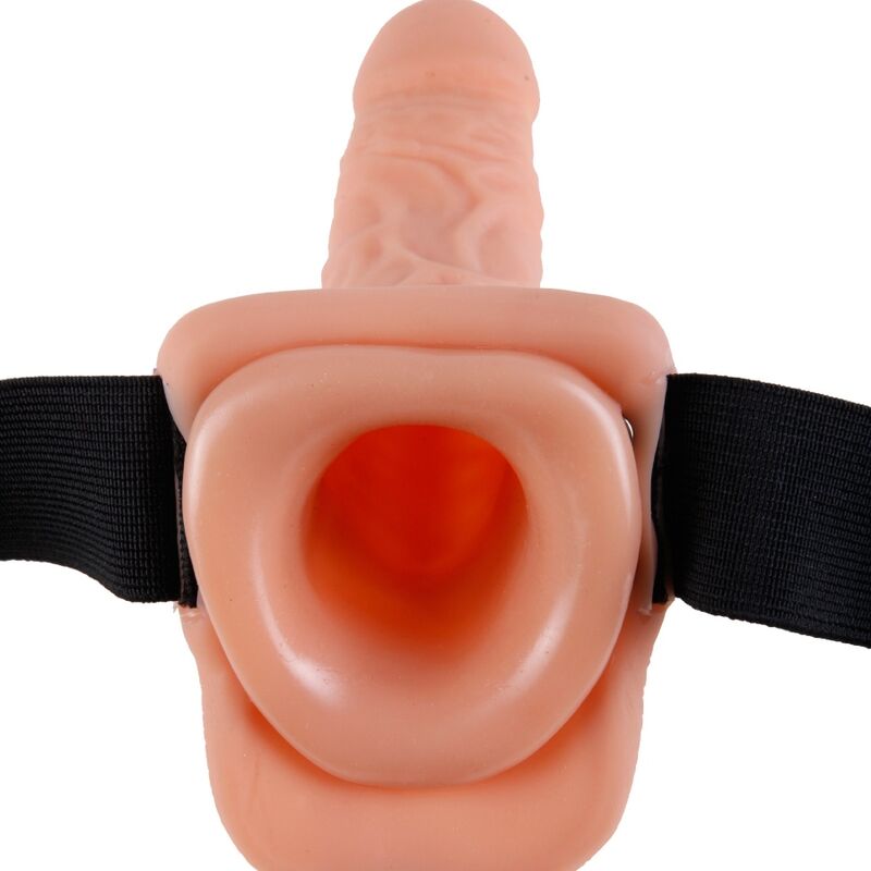 FETISH FANTASY SERIES - IMBRAGATURA REGOLABILE TELECOMANDO PENE REALISTICO CON TESTICOLI 17,8 CM - immagine 4