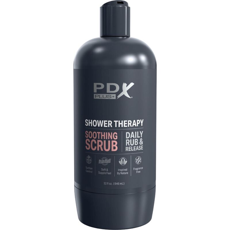 PDX PLUS - MASTURBATORE STROKER DESIGN DISCRETO DELLA BOTTIGLIA SCRUB LENITIVO SHAMPOO CANDY - immagine 3