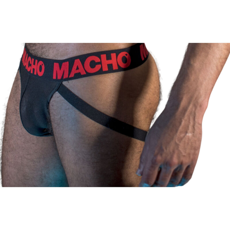 MACHO - MX26X2 JOCK NEGRO/ROJO XL - immagine 2
