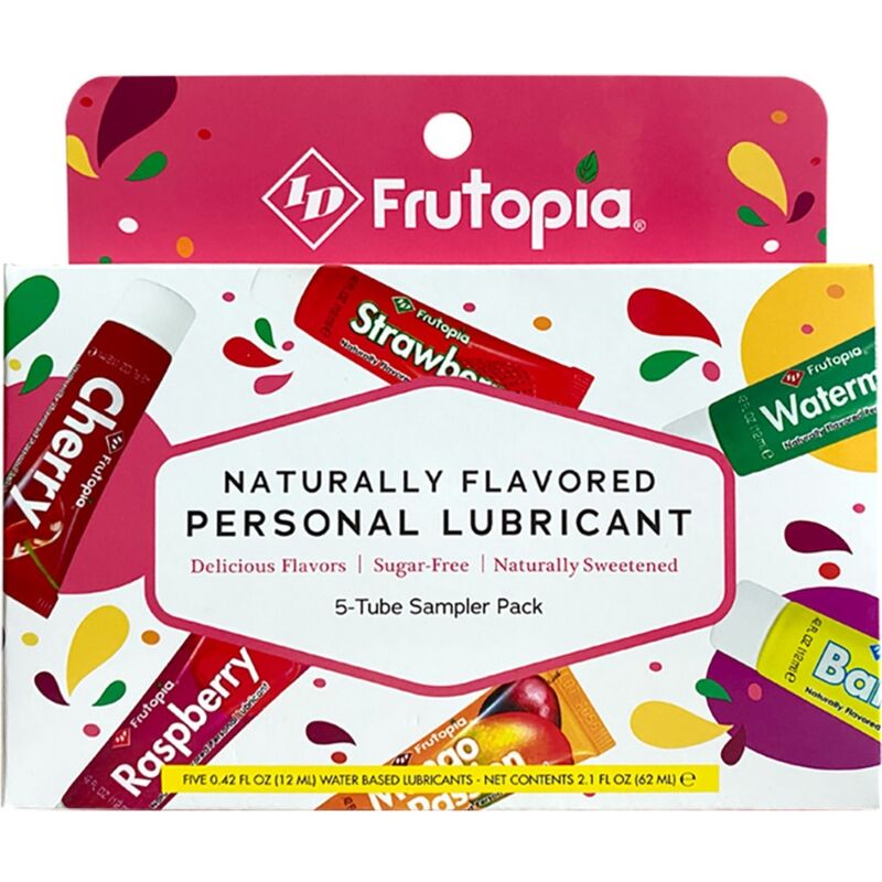 ID FRUTOPIA - LUBRIFICANTI ASSORTITI 5 CONFEZIONE DA 12 ML - immagine 3