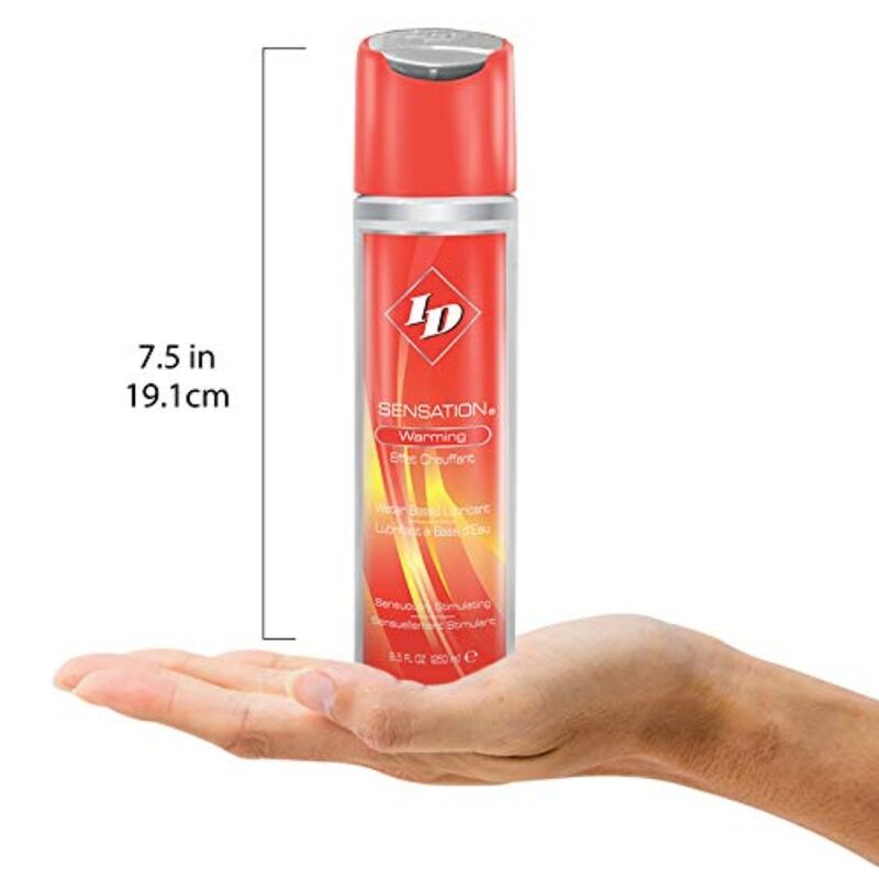 ID SENSATION - LUBRIFICANTE A BASE ACQUA CON EFFETTO CALORE 250 ML - immagine 2