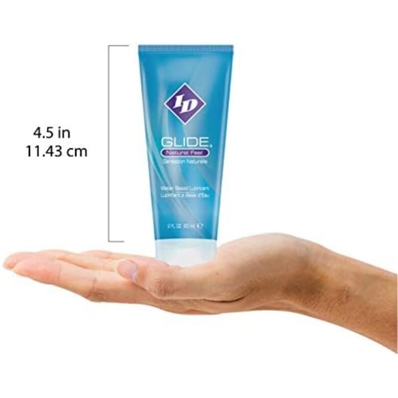 ID GLIDE - LUBRIFICANTE A BASE ACQUA DA VIAGGIO ULTRA LUNGA DURATA TUBO 60 ML - immagine 2
