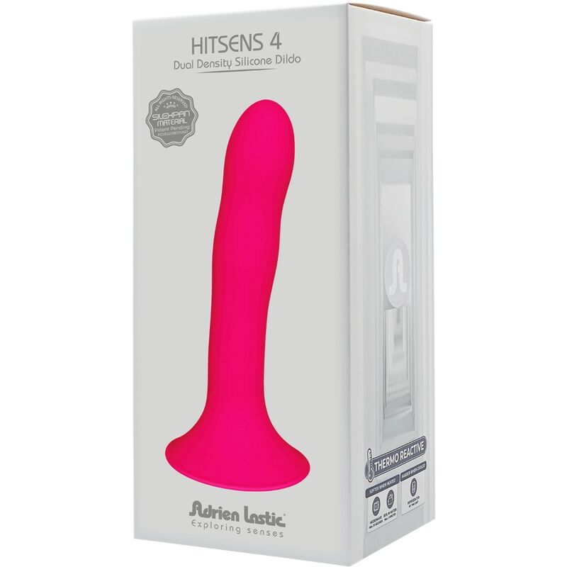 ADRIEN LASTIC - HITSENS 4 DILDO IN SILICONE FUCSIA - immagine 4