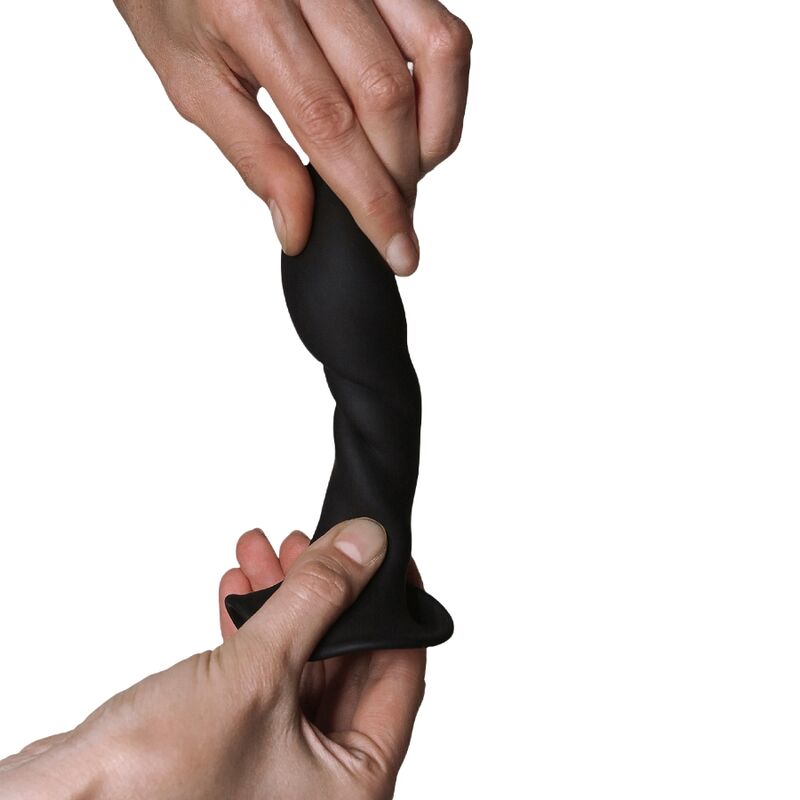 ADRIEN LASTIC - HITSENS 5 DILDO IN SILICONE NERO - immagine 2