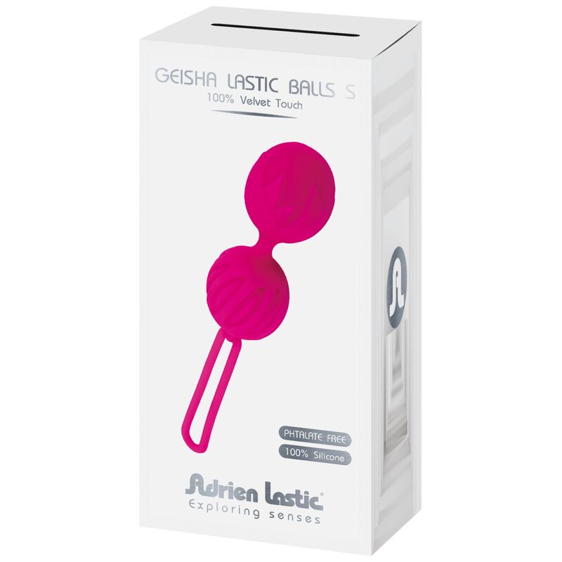 ADRIEN LASTIC - SFERE IN SILICONE GEISHA LASTIC MISURA S FUCSIA - immagine 2