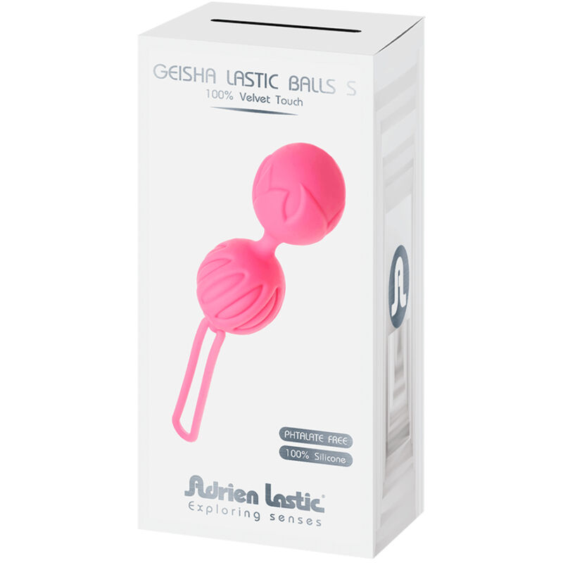 ADRIEN LASTIC - SFERE IN SILICONE GEISHA LASTIC MISURA S ROSA - immagine 2