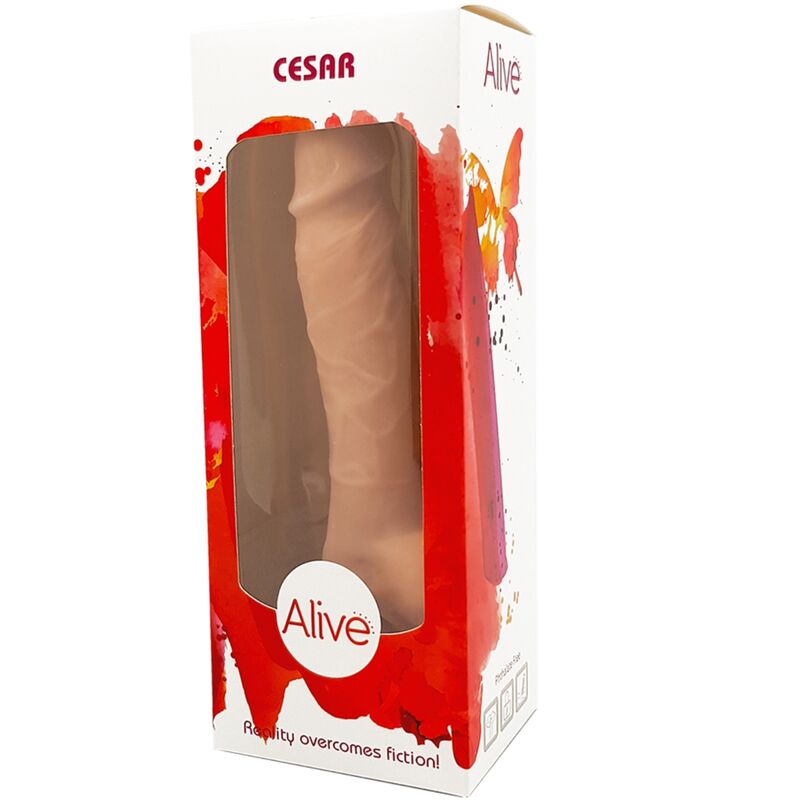 ALIVE - PENE REALISTICO CESAR 17,5 CM - immagine 2