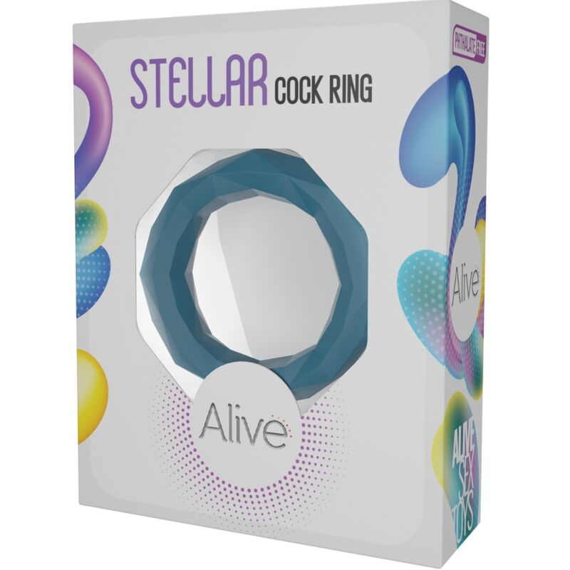 ALIVE - ANELLO PER IL CAZZO STELLAR VERDE - immagine 3
