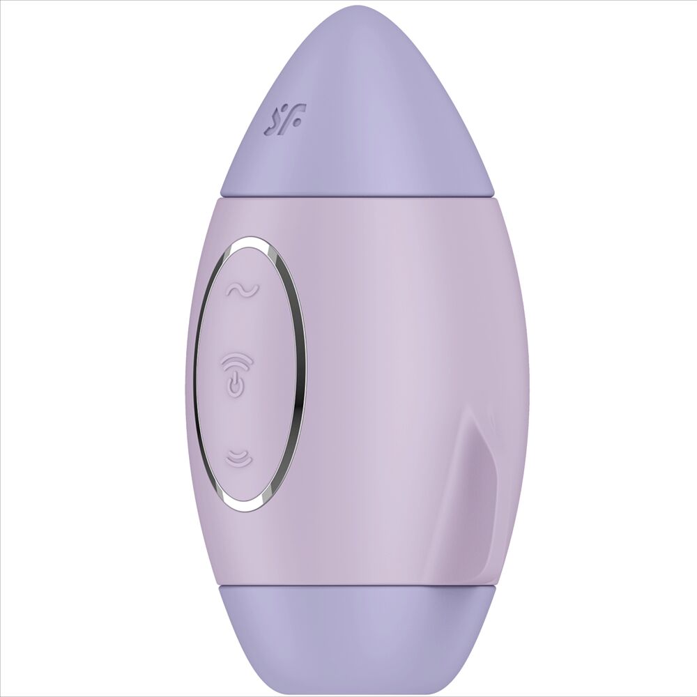 SATISFYER - MISSION CONTROL LILA VIBRADOR PEQUEÑO DE DOBLE IMPULSO - immagine 2
