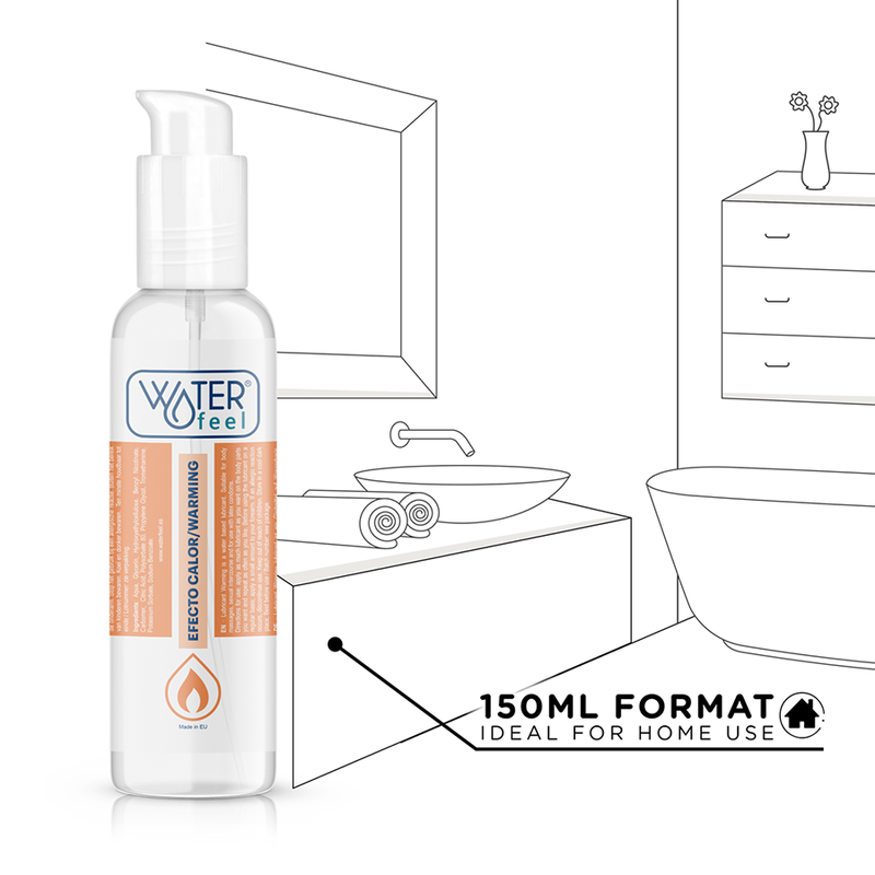 WATERFEEL - LUBRIFICANTE AD EFFETTO CALORE 150 ML - immagine 5