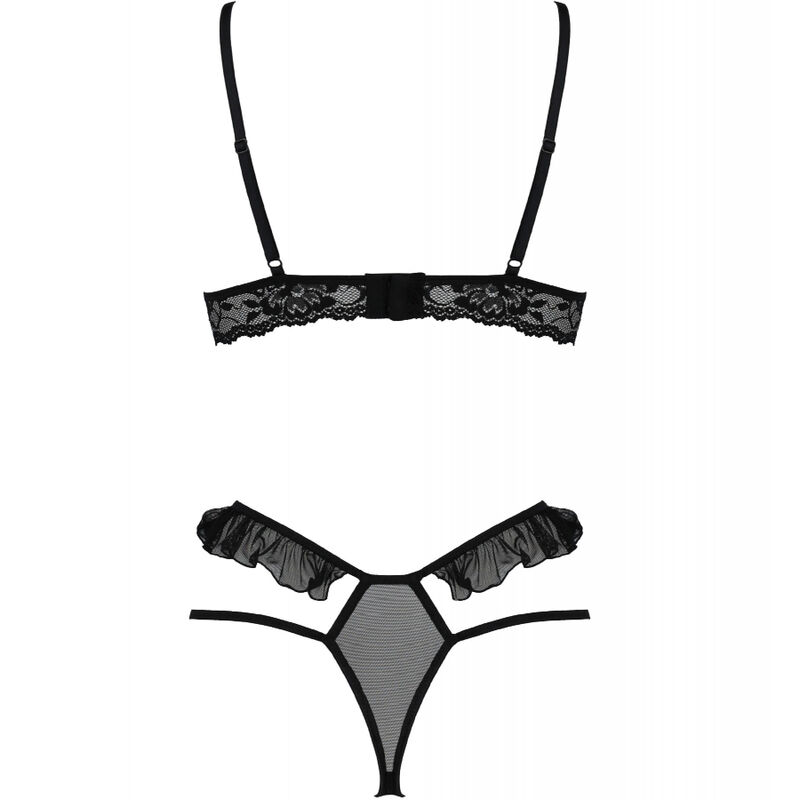 PASSION - DOLLY SET DOS PIEZAS NEGRO S/M - immagine 4