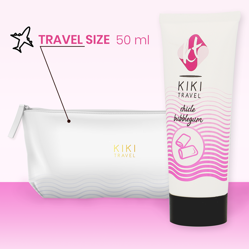 KIKÍ TRAVEL - FRAGOLA GUM LUBRIFICANTE 50 ML - immagine 3