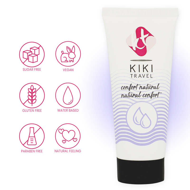KIKÍ TRAVEL - CONFORT LUBRIFICANTE NATURALE 50 ML - immagine 4
