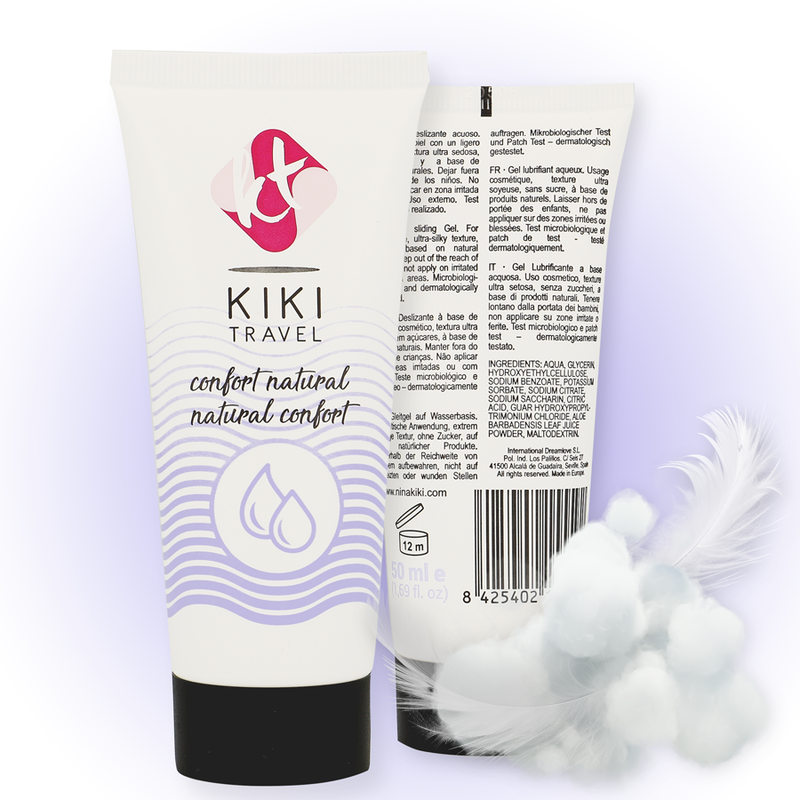 KIKÍ TRAVEL - CONFORT LUBRIFICANTE NATURALE 50 ML - immagine 2