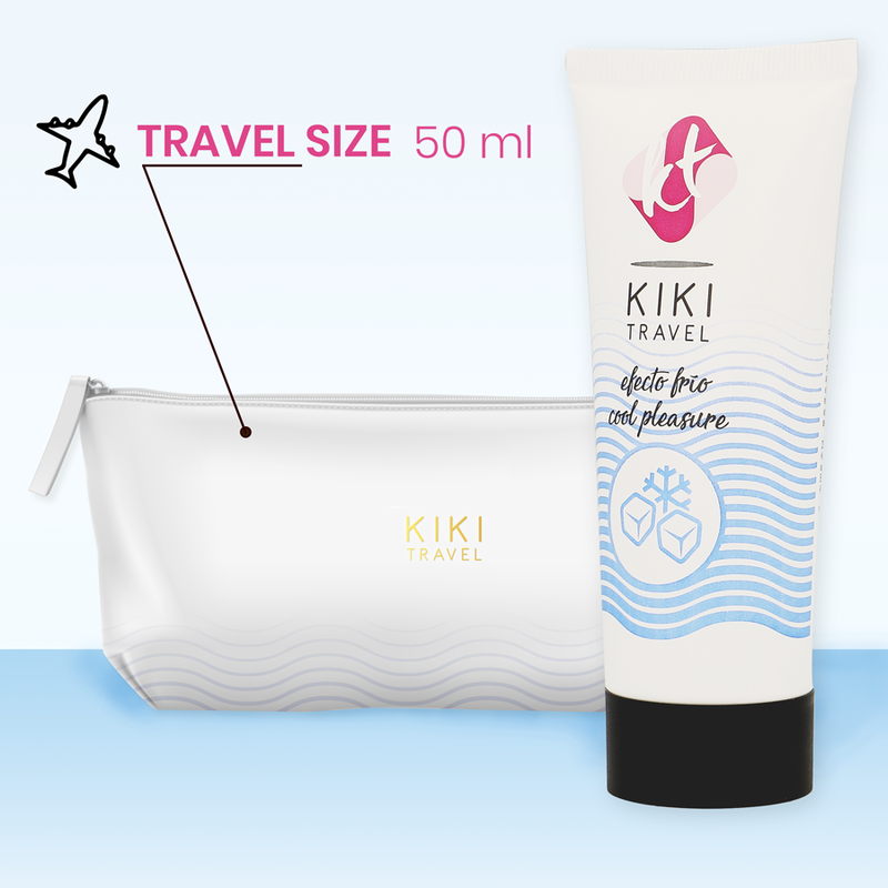 KIKÍ TRAVEL - LUBRIFICANTE EFFETTO RAFFREDDANTE 50 ML - immagine 3