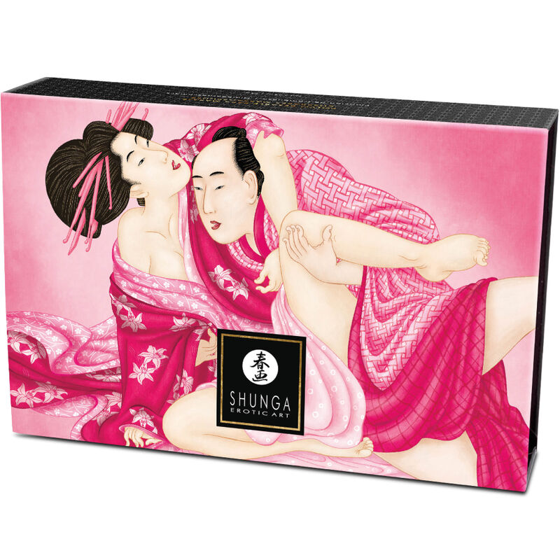 SHUNGA - KIT POLVERE DA MASSAGGIO ALIMENTARE LAMPONE - immagine 4