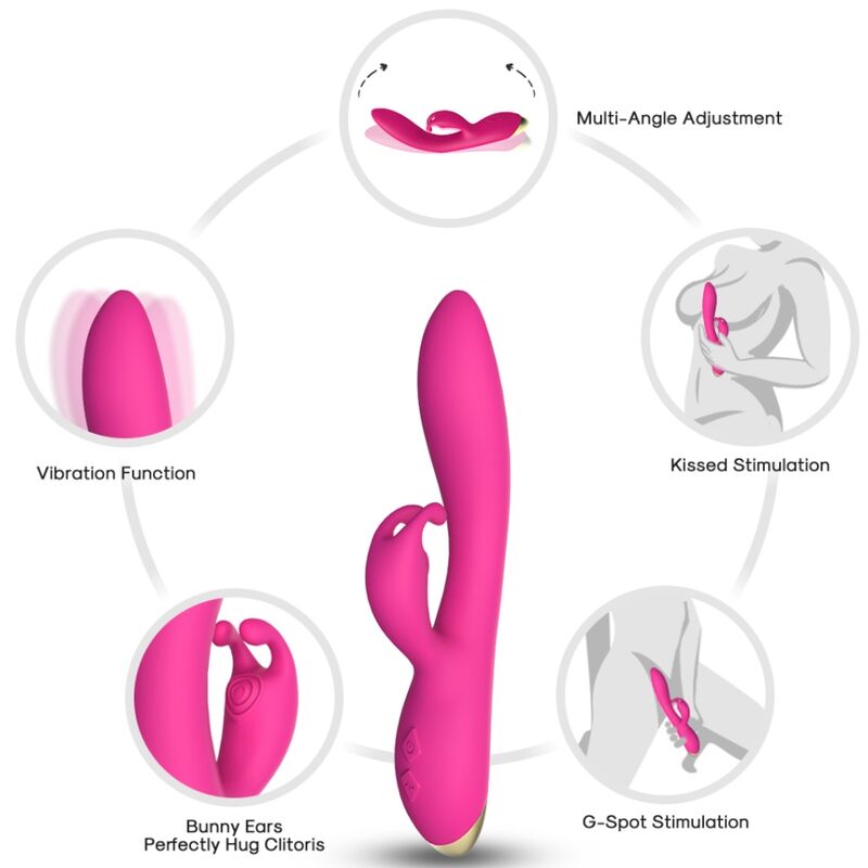 ARMONY - BONNIE VIBRATORE CONIGLIO FUCSIA - immagine 2