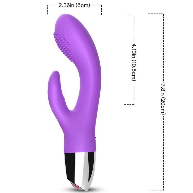 ARMONY - VIBRATORE RABBIT VIOLA - immagine 4
