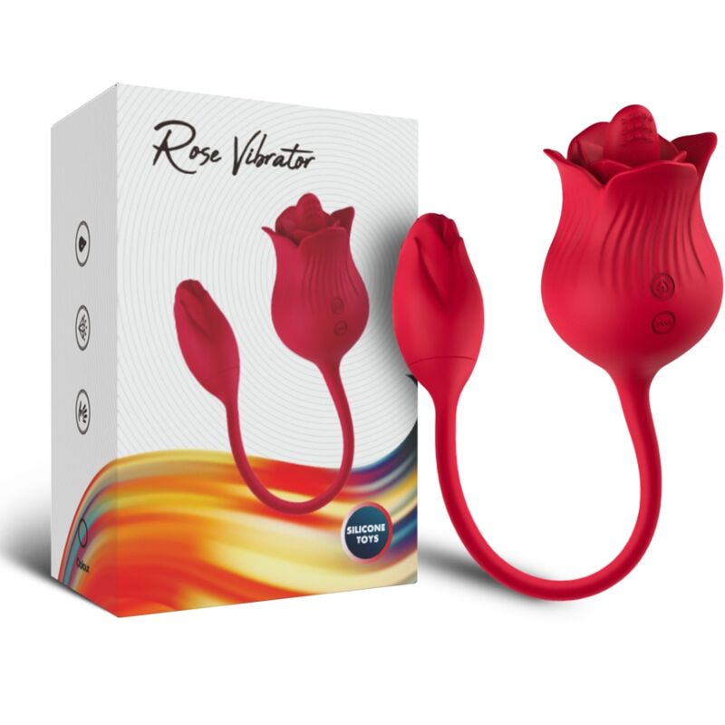 ARMONY - VIBRATORE ROSA CON COLA ROSSO - immagine 5