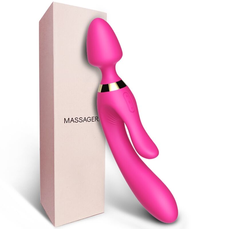 ARMONY - MASSAGGIATORE E VIBRATORE RABBIT FUCSIA - immagine 4