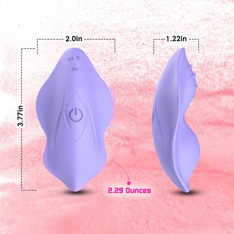 ARMONY - MUTANDINA INDOSSABILE WHISPER VIBRATORE TELECOMANDO VIOLA - immagine 2