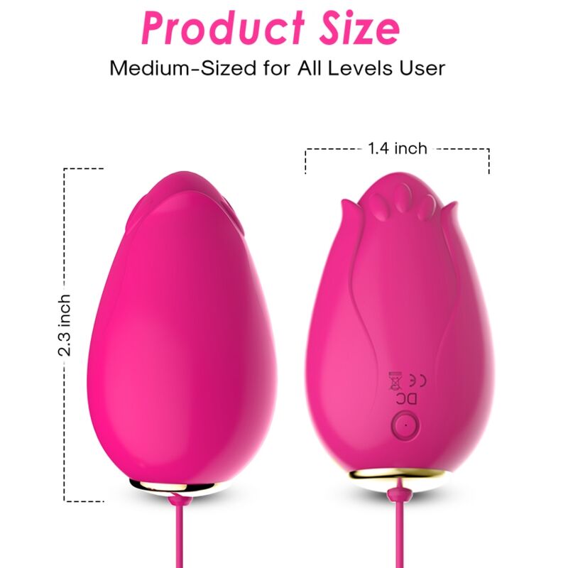 ARMONY - MANDALA EGG VIBRATORE G-SPOT REMOTE CONTROL FUCSIA - immagine 5