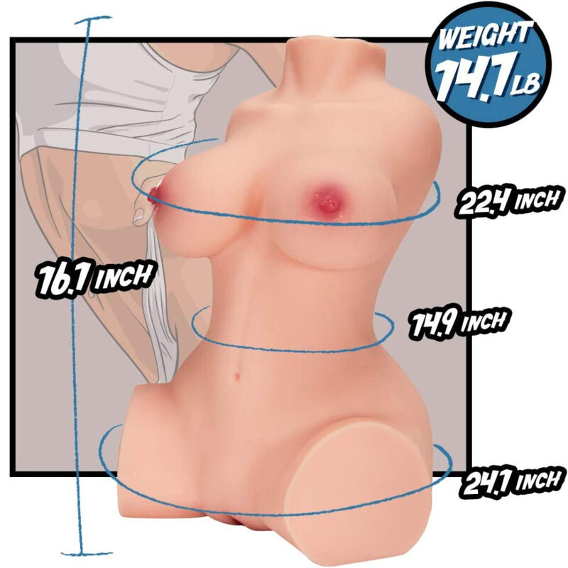 ARMONY - MODELLO REALISTICO DI TORSO FEMMINILE 10 - immagine 5