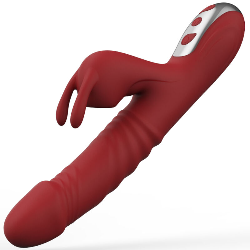 ARMONY - VIBRATORE A SUCCHIO E ASPIRAZIONE CONIGLIO BORDEAUX - immagine 4