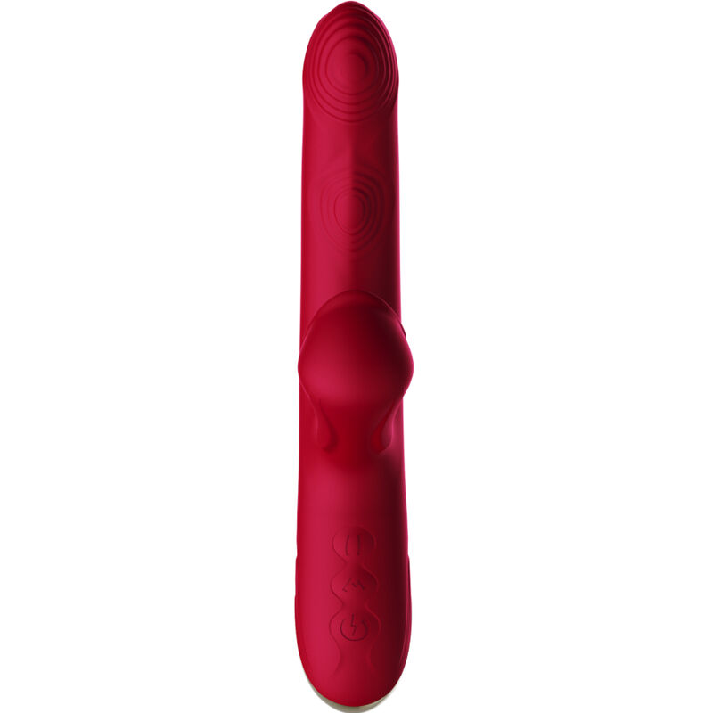 ARMONY - VIBRATORE BUMP E VENTOSA MODELLO 1 BORDEAUX - immagine 5